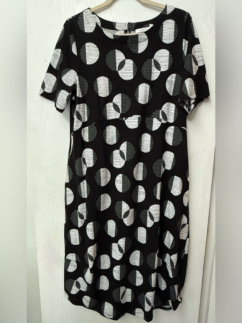 W’s 14 lantern dress.100% organic cotton. Cool and soft. Australian.